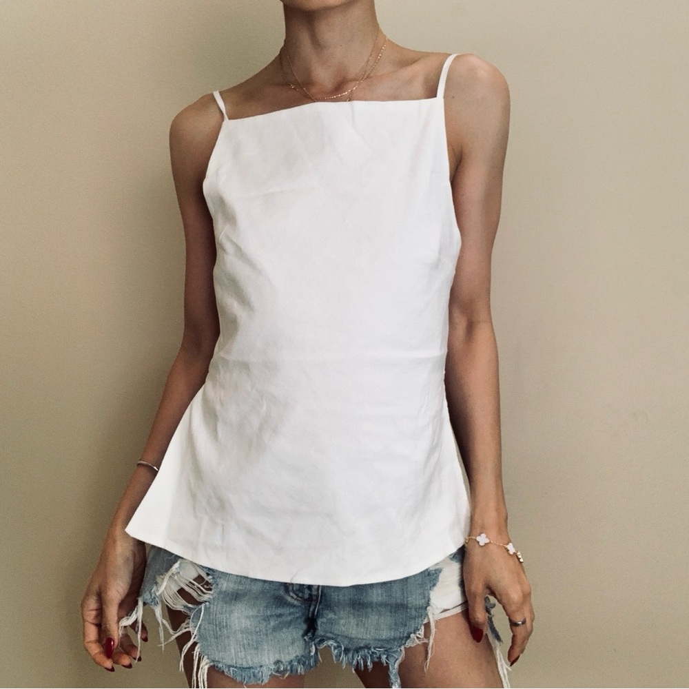 Brand New Zara linen top - Picture 9 of 13